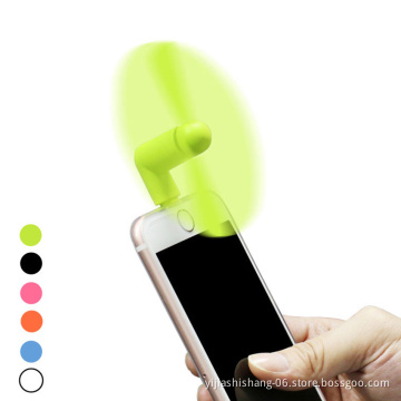 3-in-1 Mini Phone Fan, Portable USB Fan USB-C Fan for iPhone/iPad, Android, Type-C